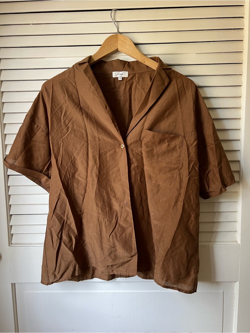 Ozma silk shirt - early design ! Size small NWOT